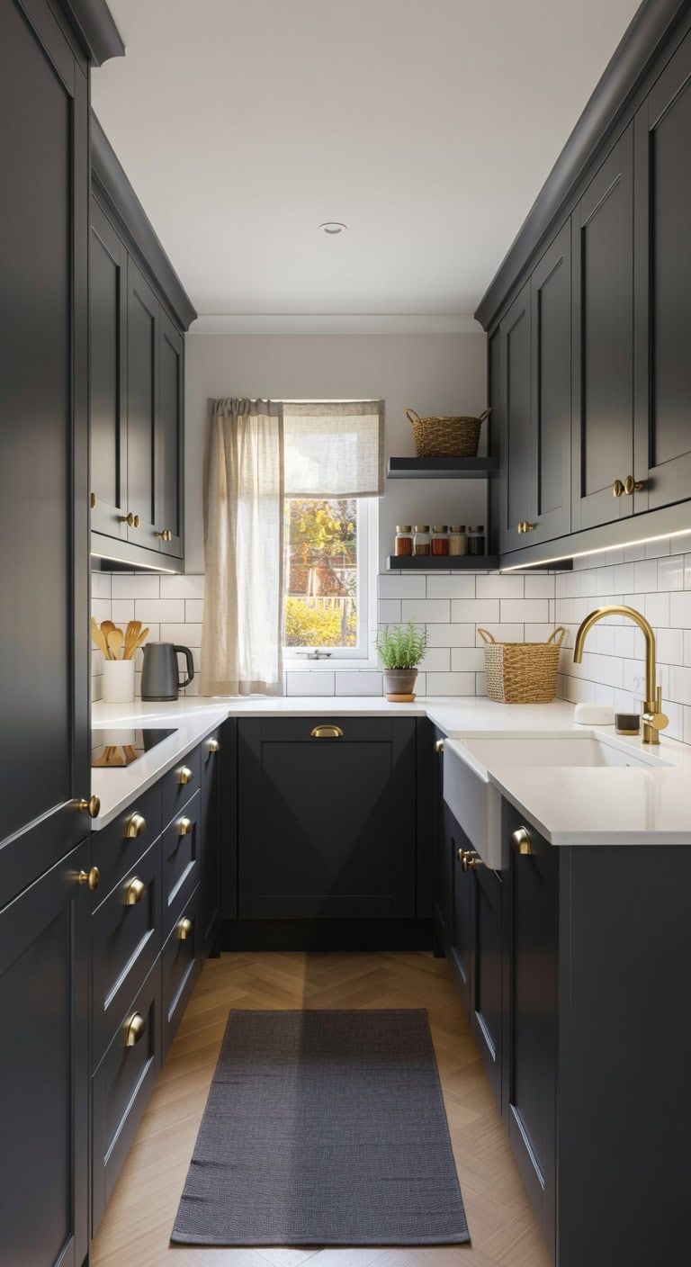 dramatic maximized intentional custom designed kitchen storage