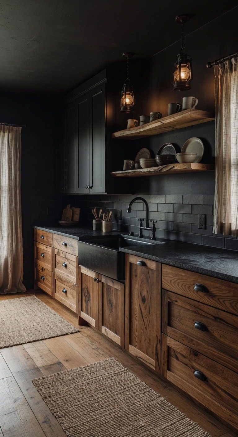 dramatic natural rugged bold