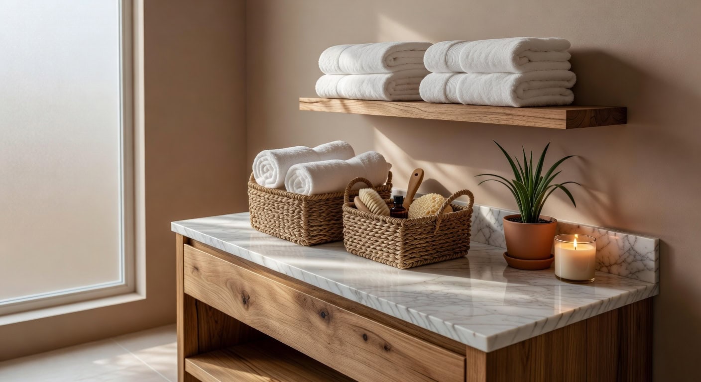 durable sized handled sustainably sourced seagrass baskets