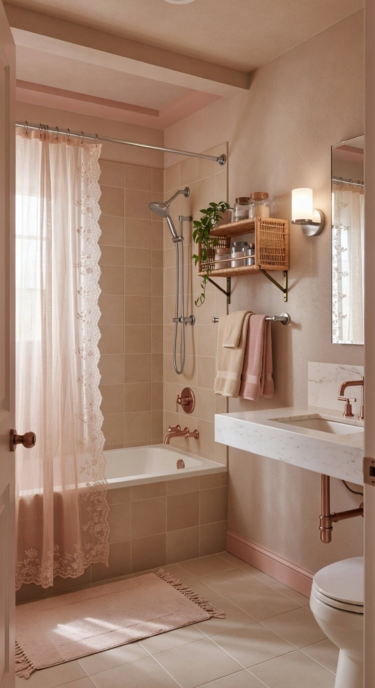 dusty rose spa retreat