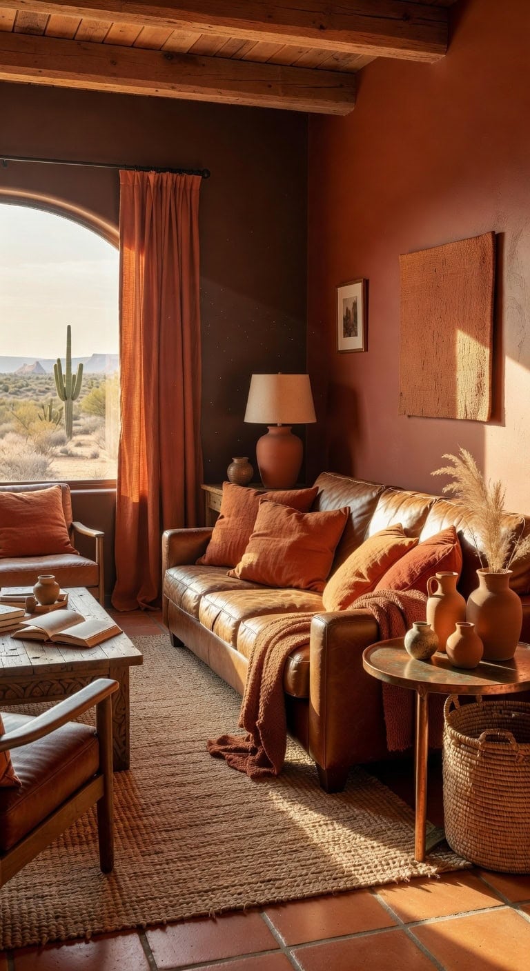 earthy rustic inviting southwestern