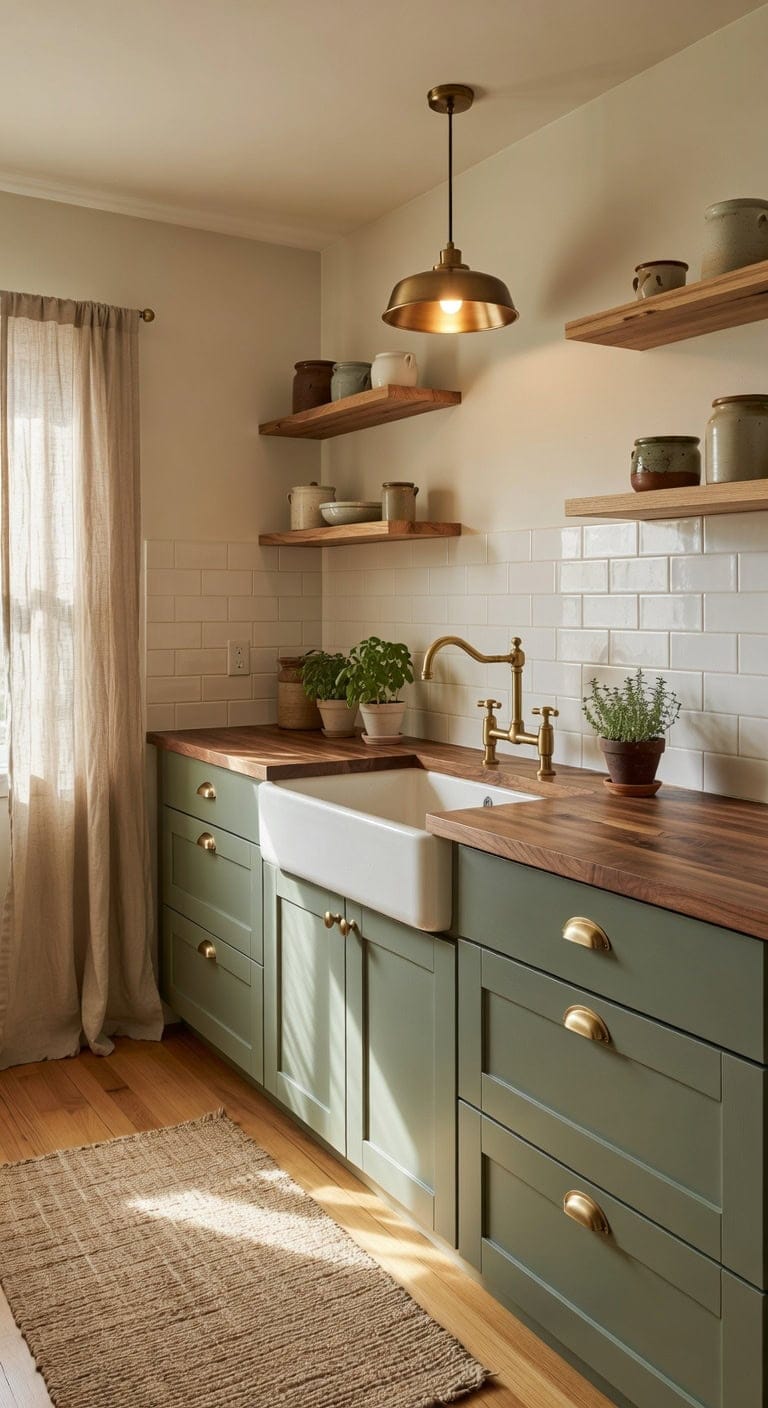 earthy warm grounded calming