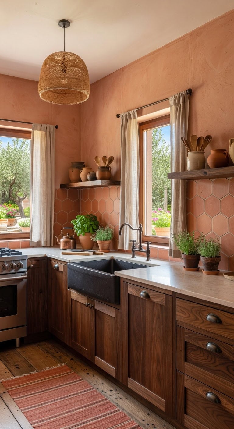 earthy warm grounded inviting