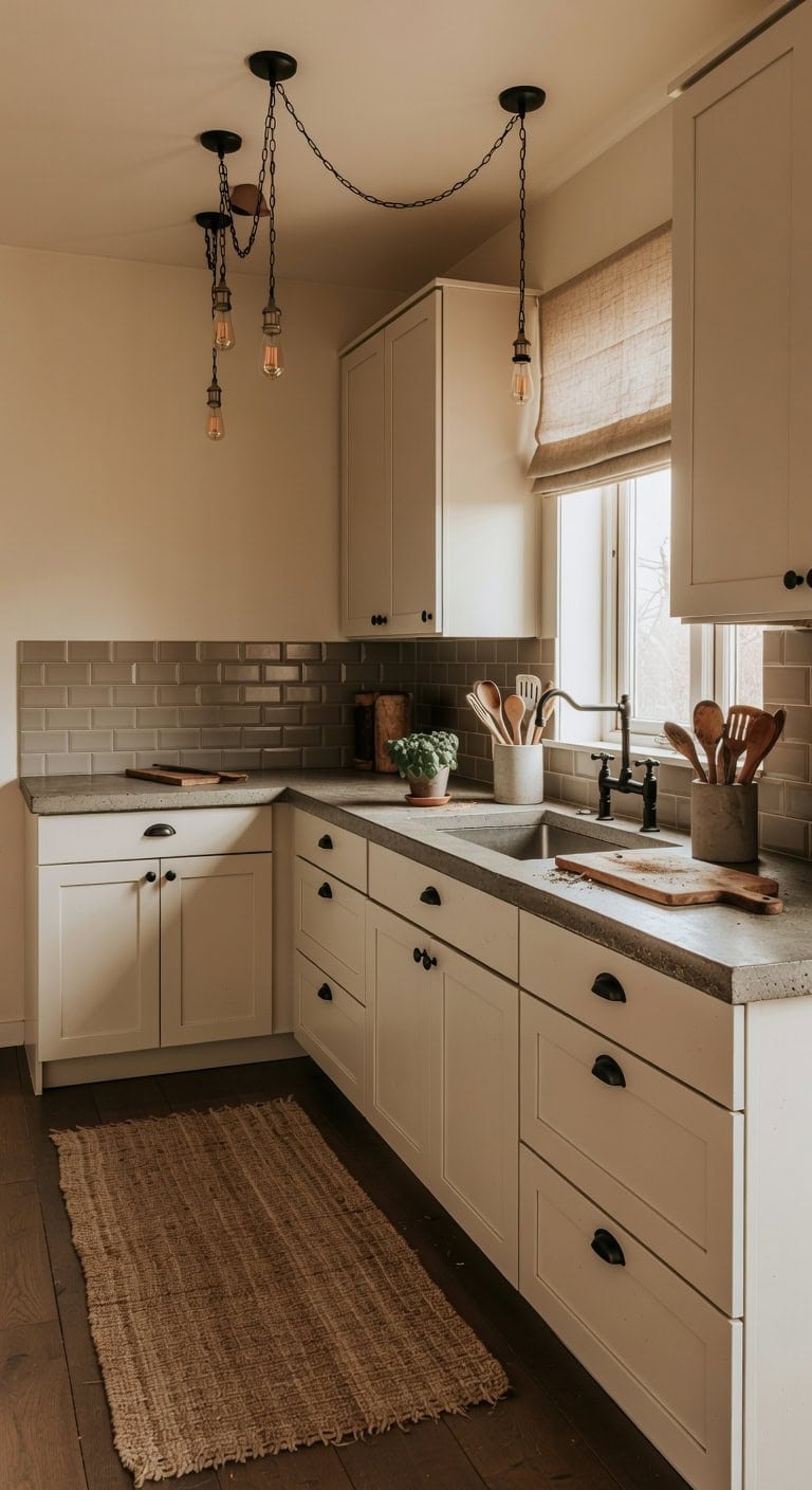 effortless industrial chic kitchen transformation