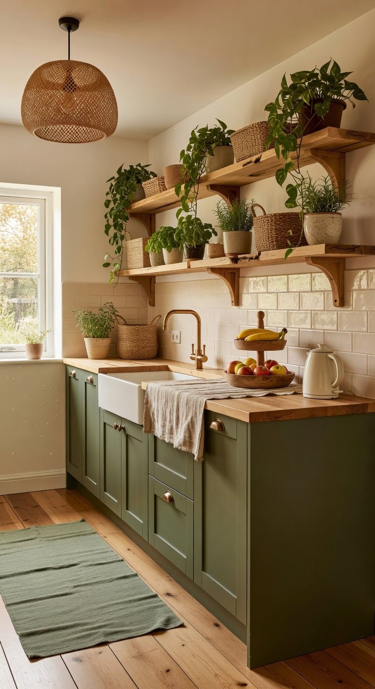 effortless natural warmth kitchen design