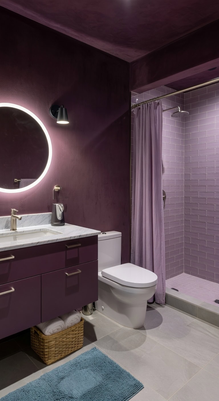 elegant calming spa like bathroom transformation