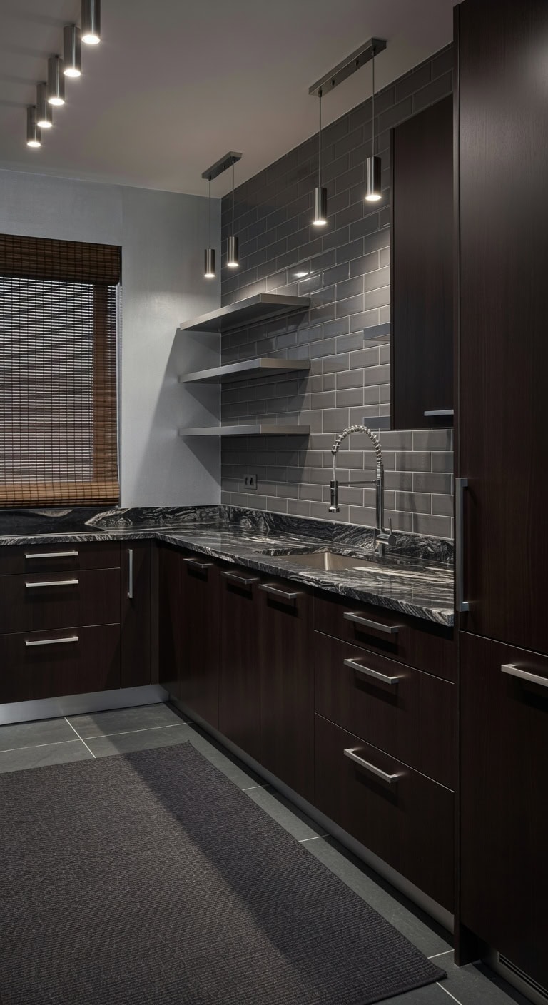 elegant espresso with stainless steel