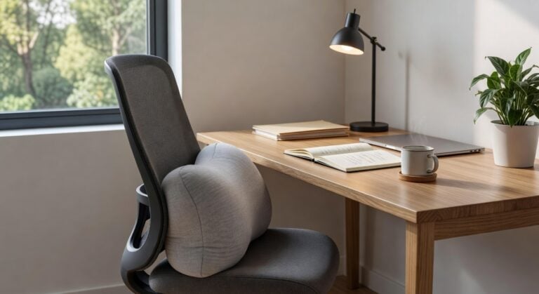 ergonomic desk chair lumbar support