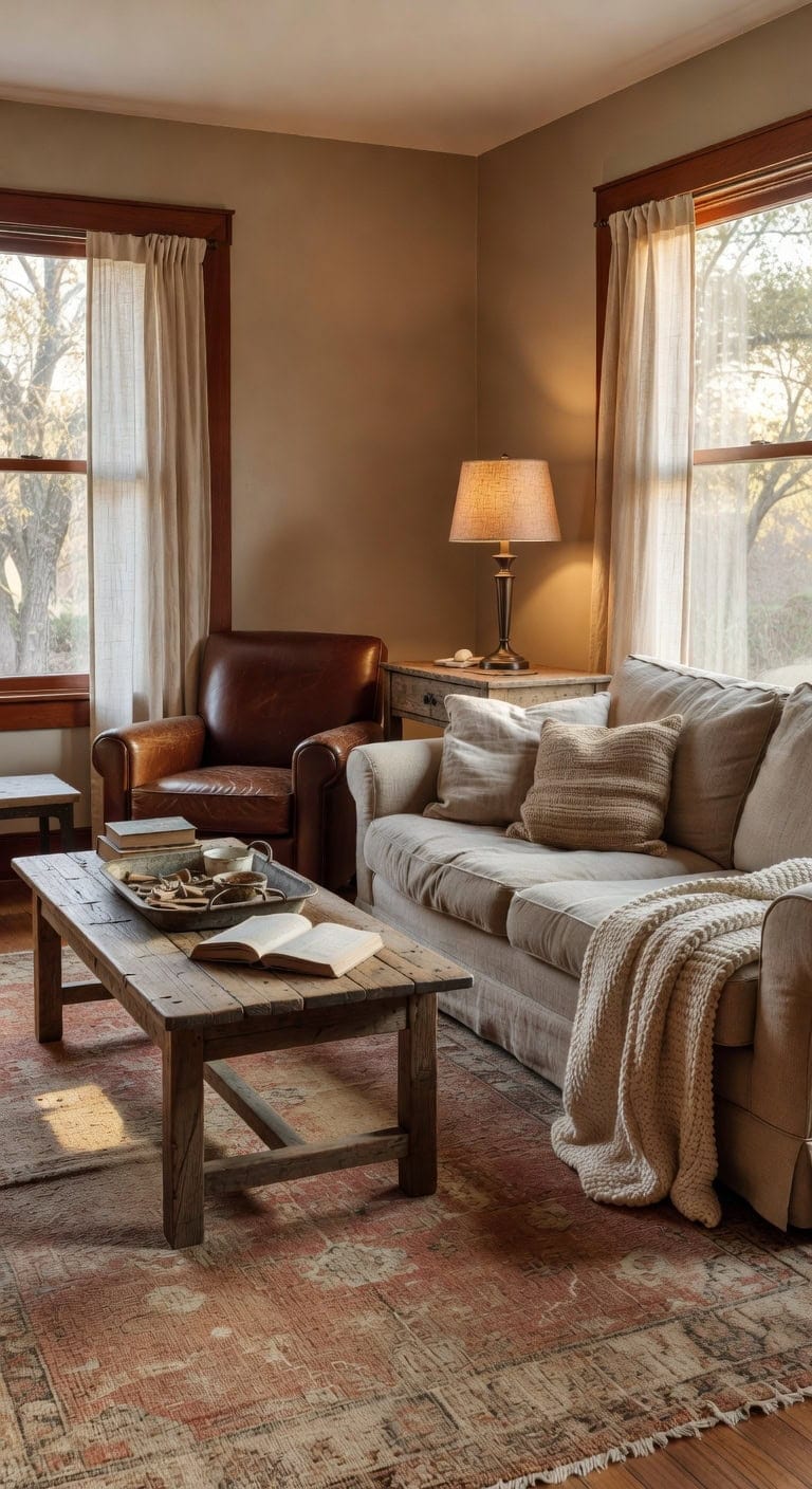 faded warm weathered relaxed