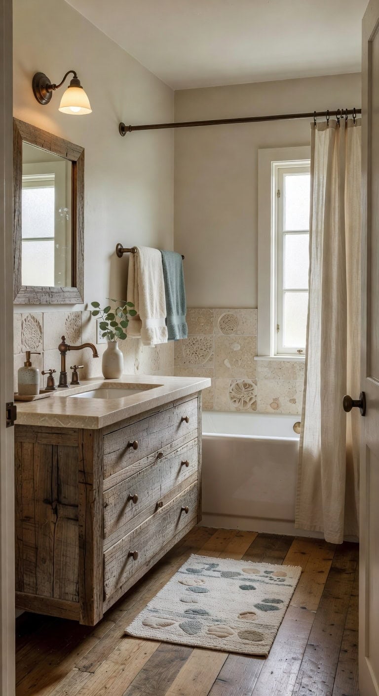 farmhouse limestone copper charm