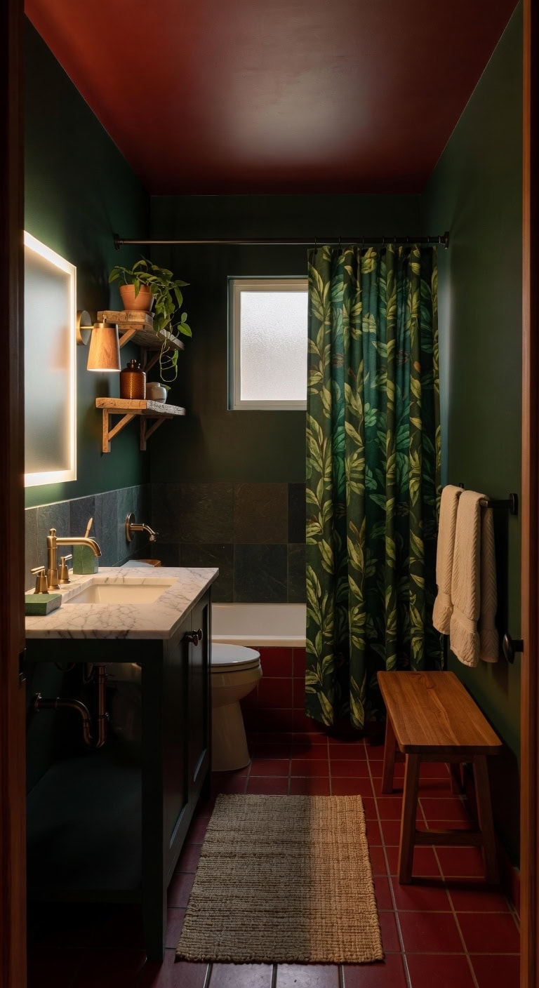forest inspired green spa retreat