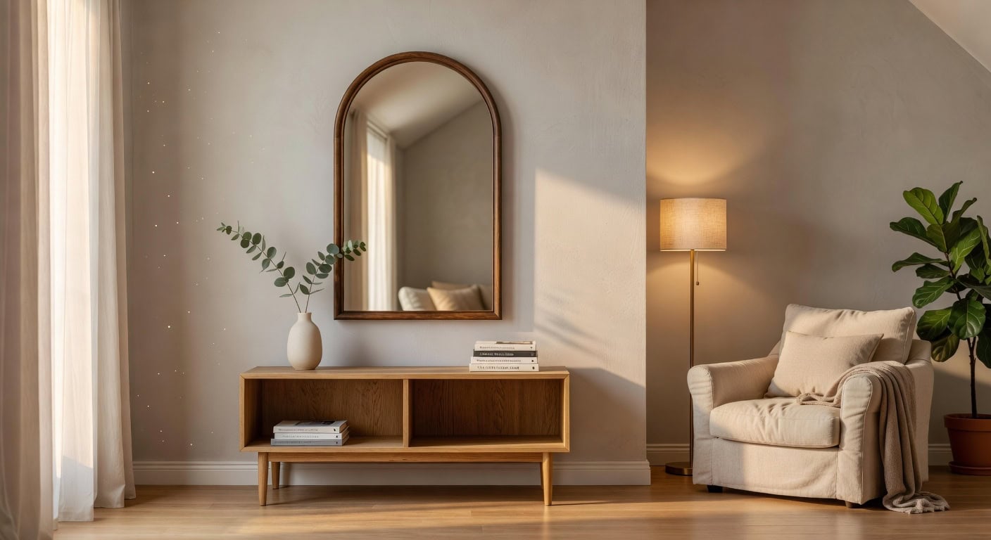 framed wood smooth coating natural stain