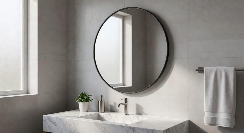 10 Best Frameless Round Mirrors with Black Metals for 2026