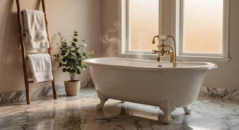 freestanding cast iron clawfoot soaking tubs