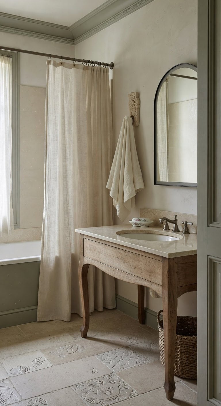 french provincial limestone retreat