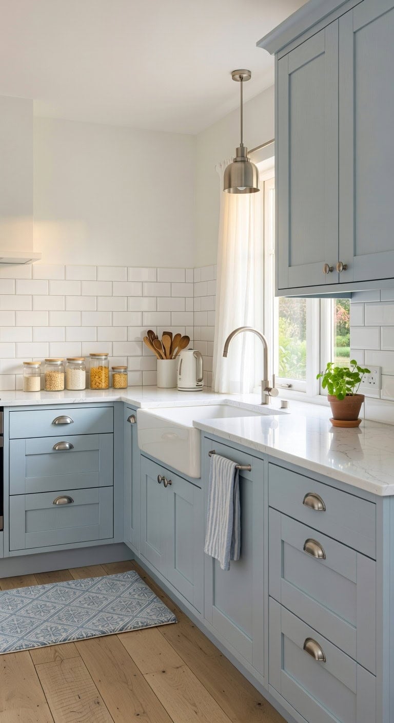 fresh and timeless kitchen