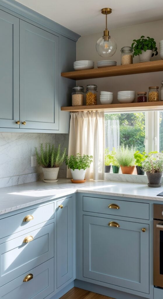 23 Light Blue Kitchen Cabinets Ideas That Look Fresh