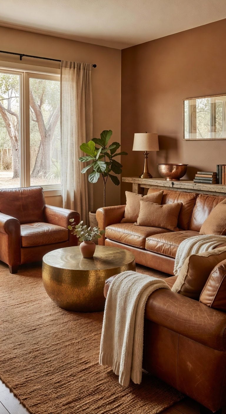 gathered textured tonal welcoming