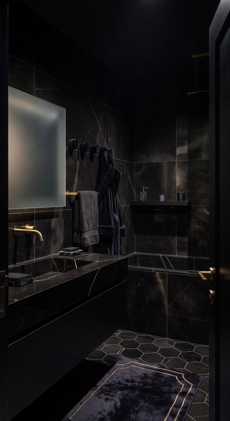 glamorous onyx noir retreat
