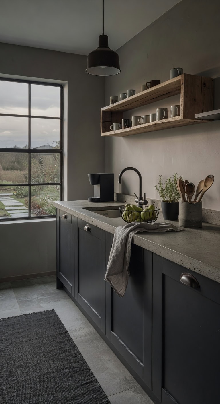 handmade grounded raw meets refined contrast