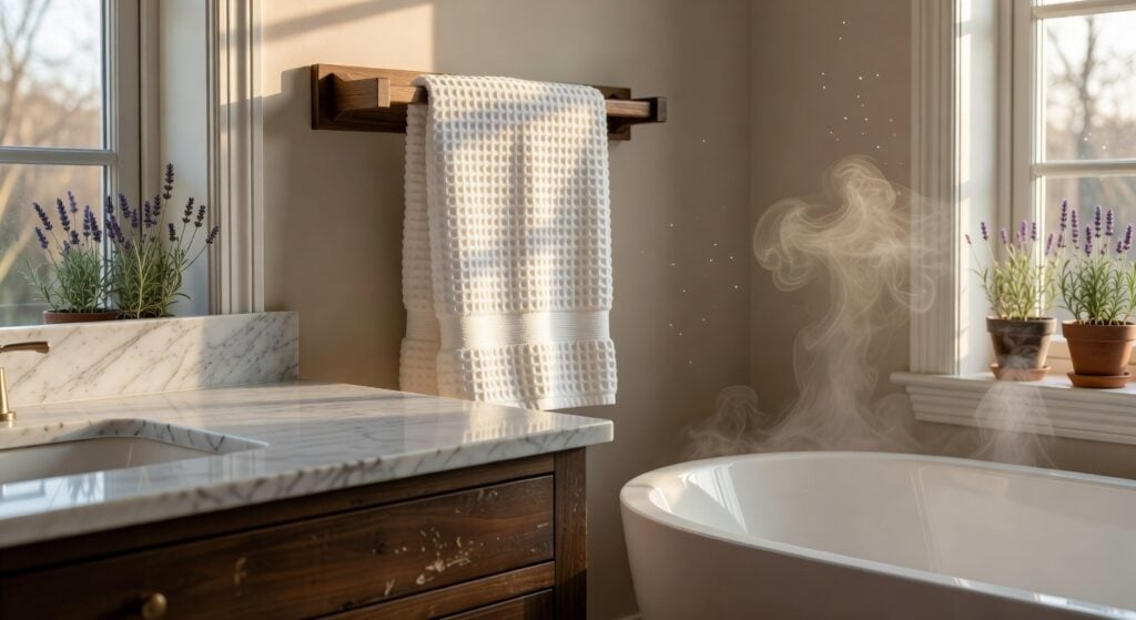 10 Best White Cotton Waffle-Weave Bath Towels for 2026
