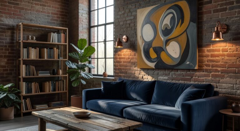 industrial copper wall sconce