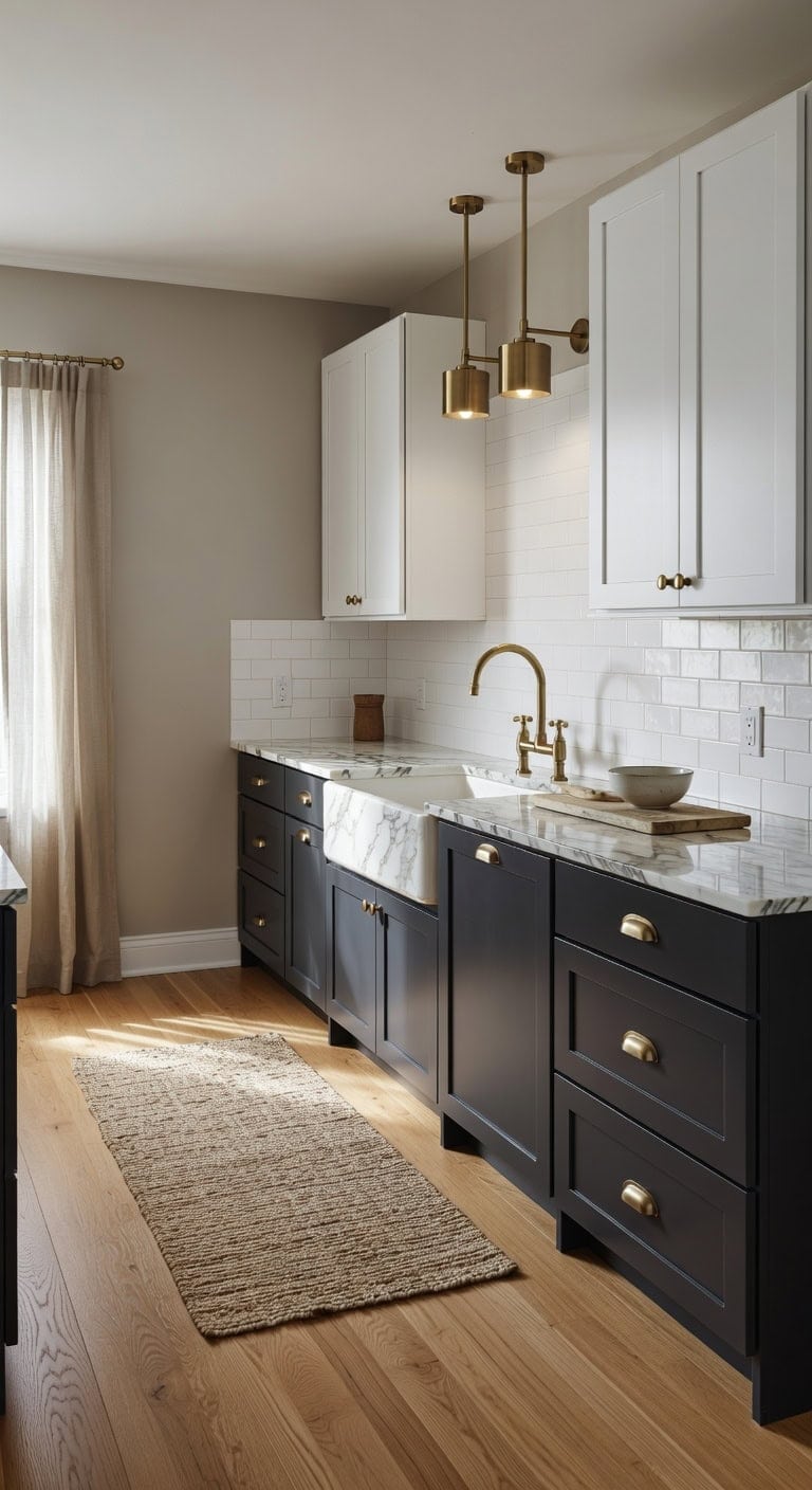 intentional contrast light and dark