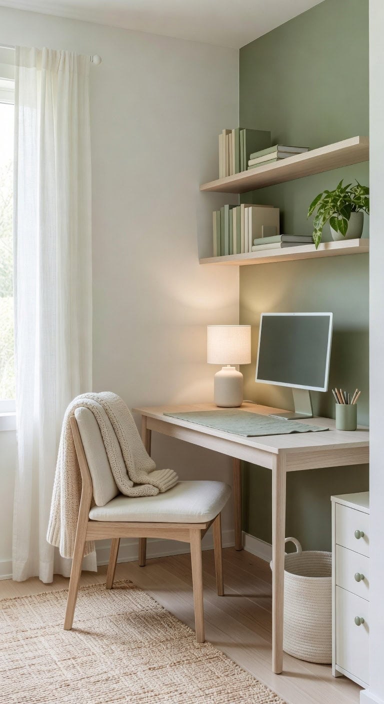 intentional muted grounding calming