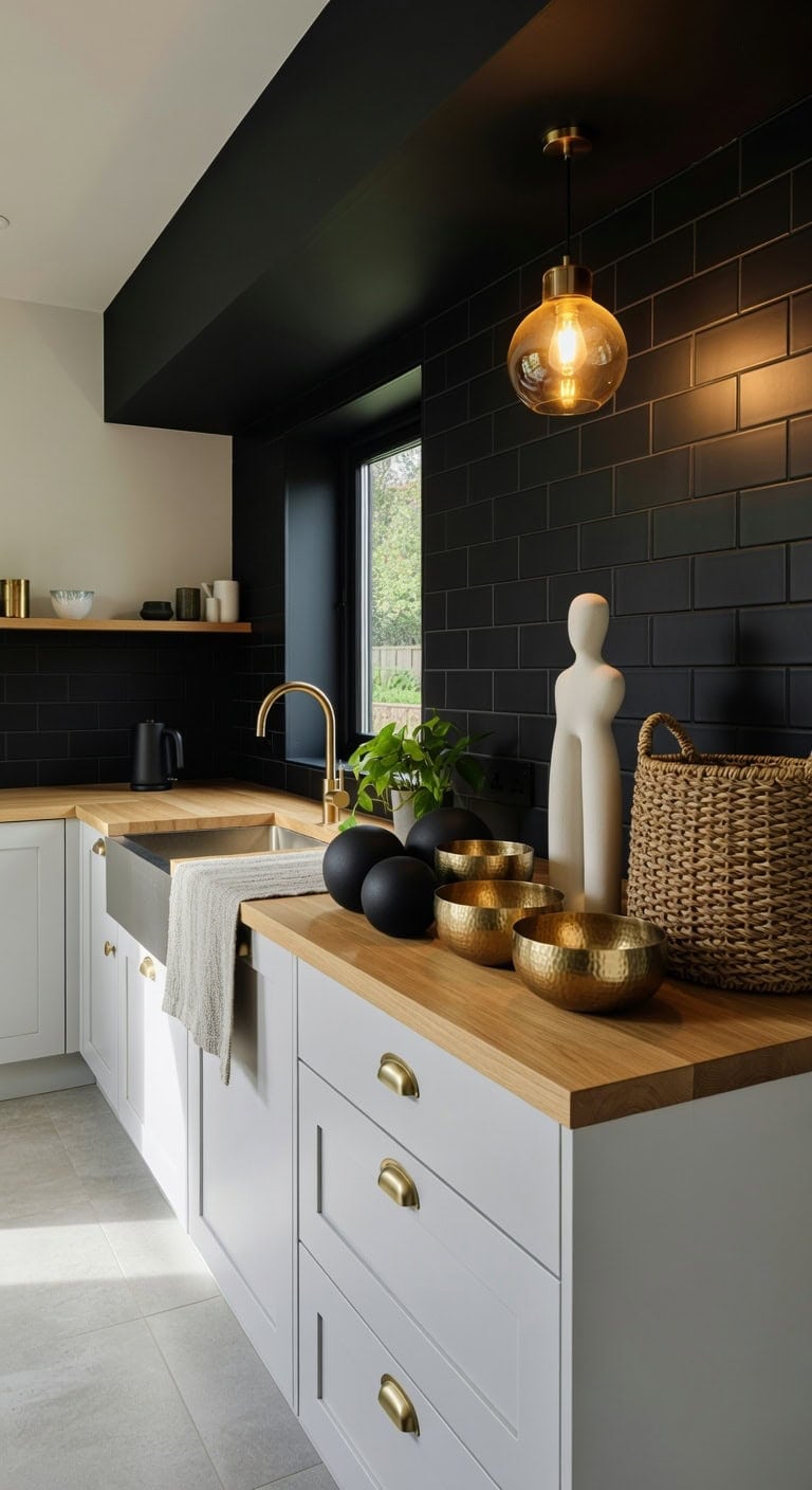 intentional sculptural groupings create visual rhythm