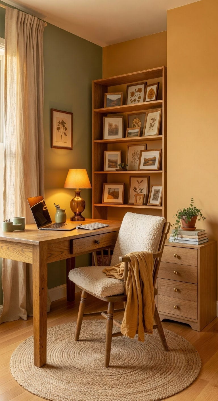 intentional seasonal home office refresh