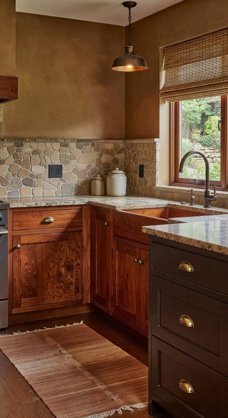 intentionally designed cherry wood finishes