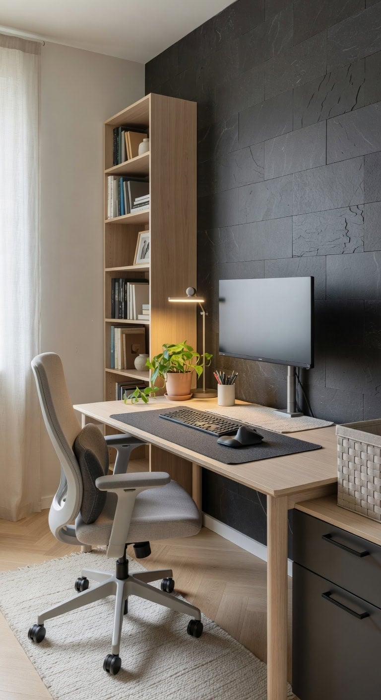 intentionally designed home office comfort