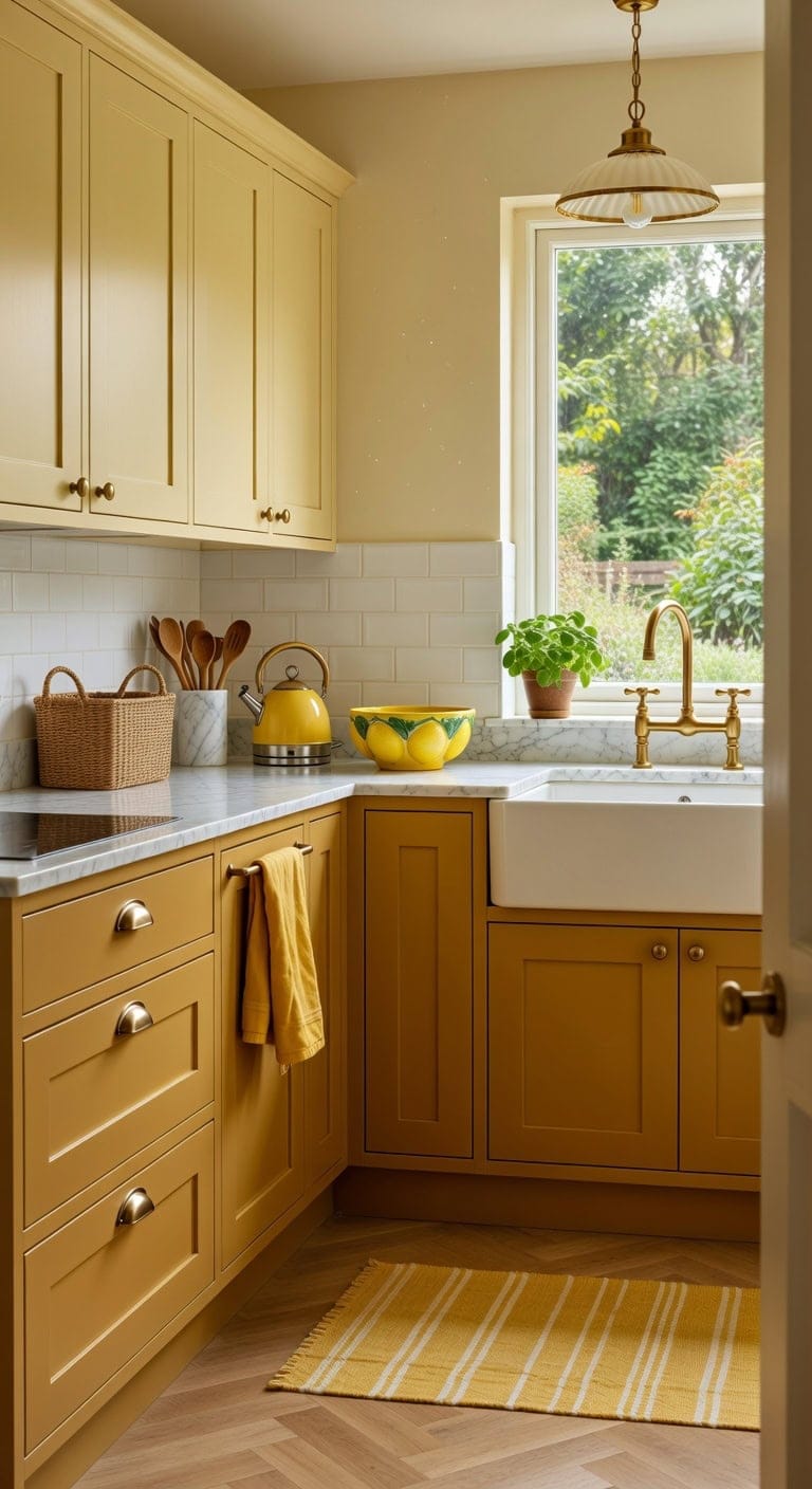 layered collected intentional kitchen character