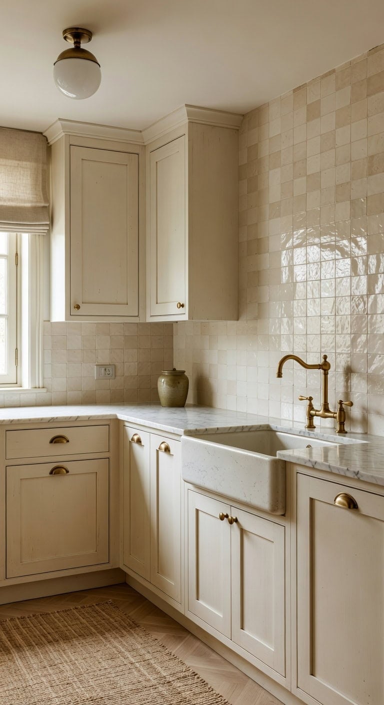 layered collected warm handcrafted