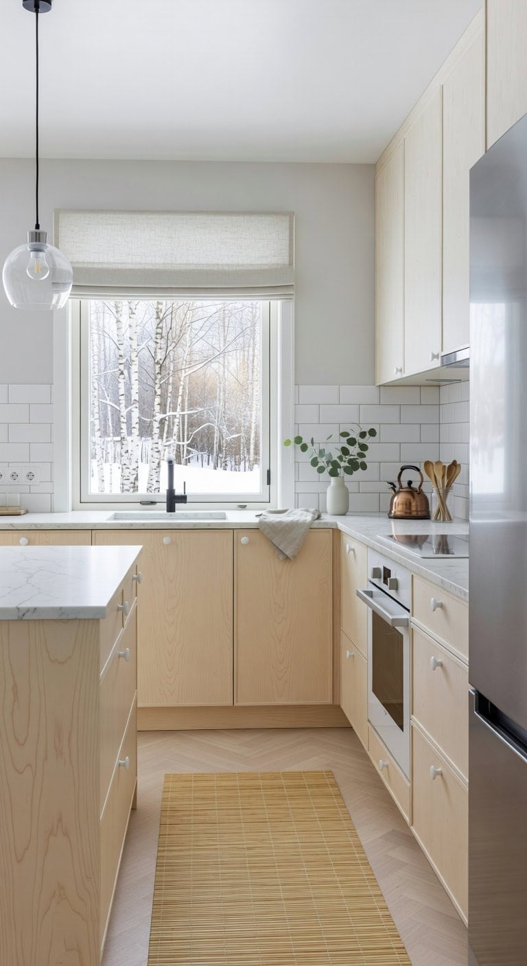 light birch scandinavian minimalism