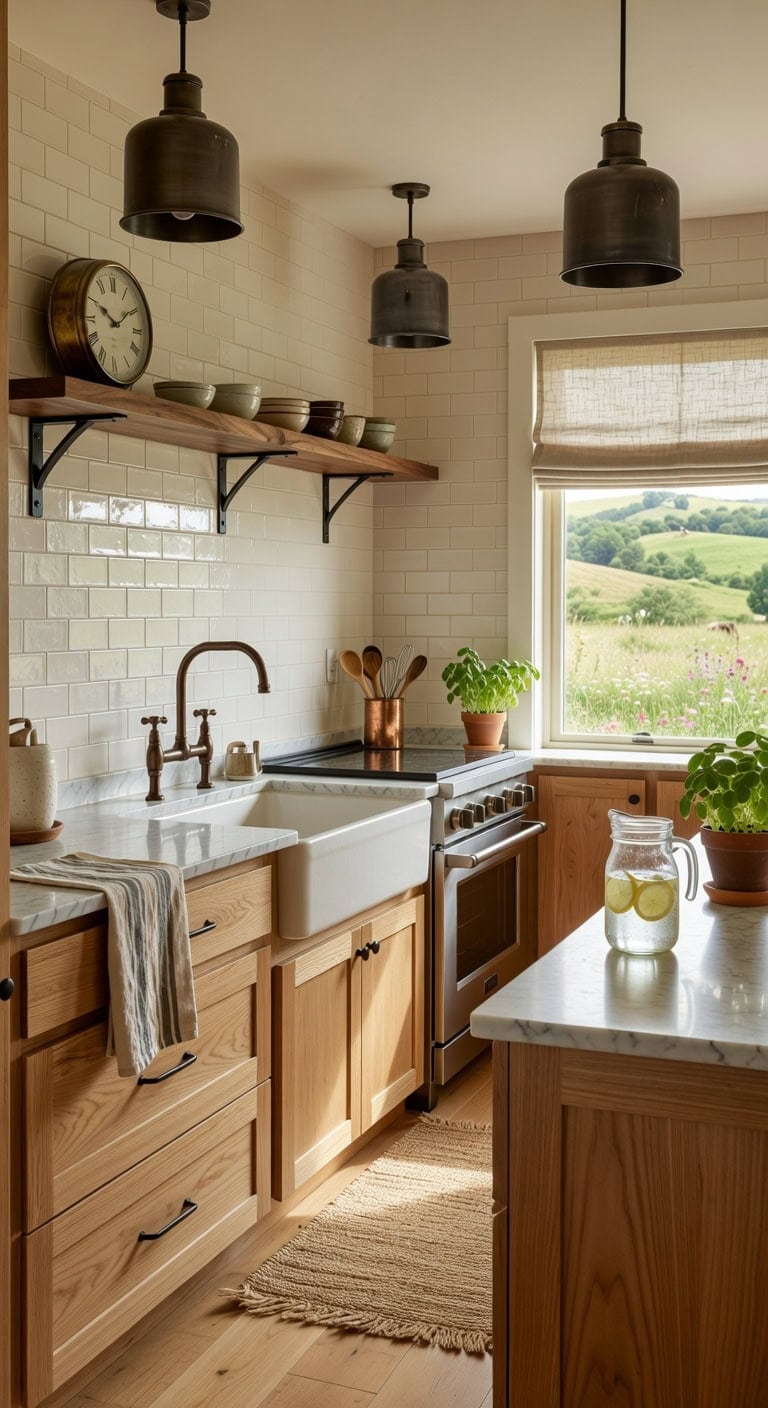 light maple matte black accents