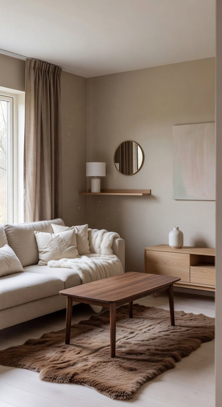 light oak scandinavian cozy sanctuary