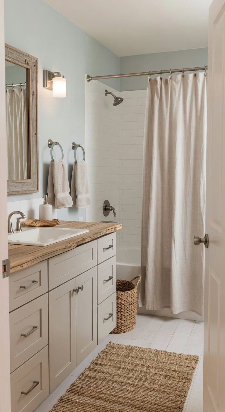 light wash taupe coastal oasis