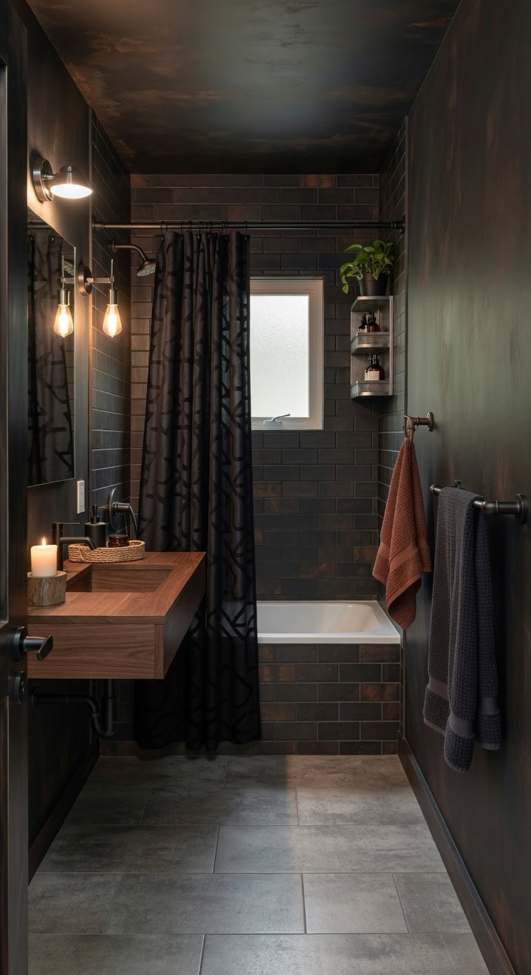 matte black industrial chic