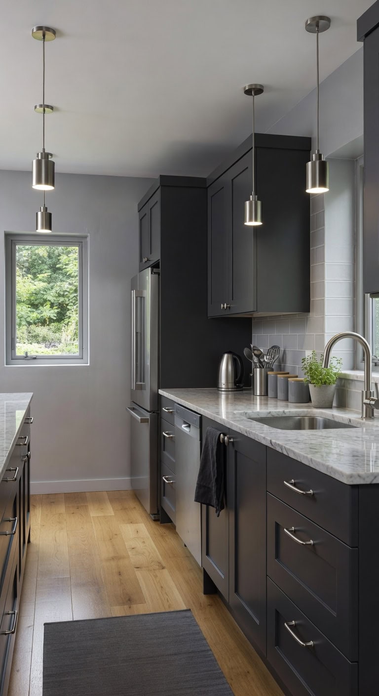 matte metallic minimal timeless