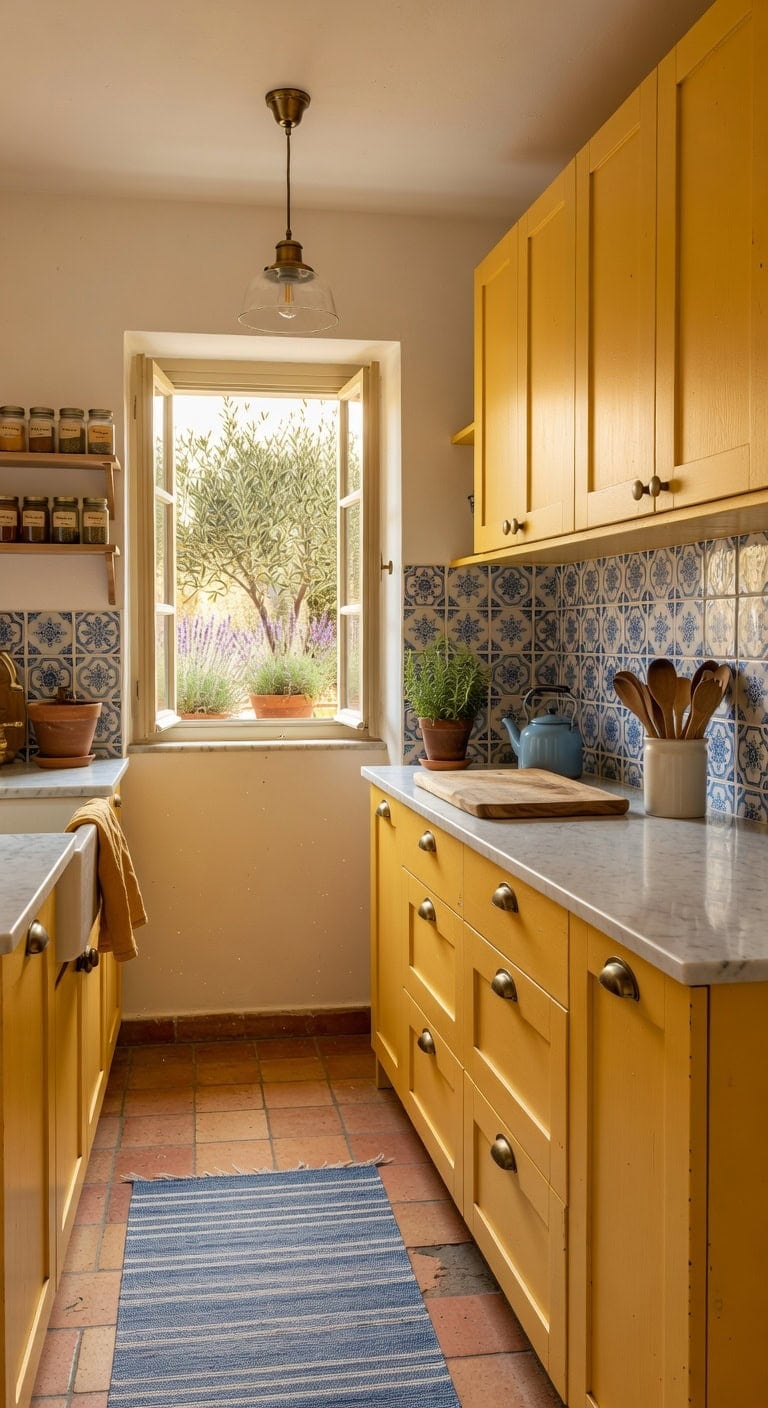 mediterranean kitchen transformation