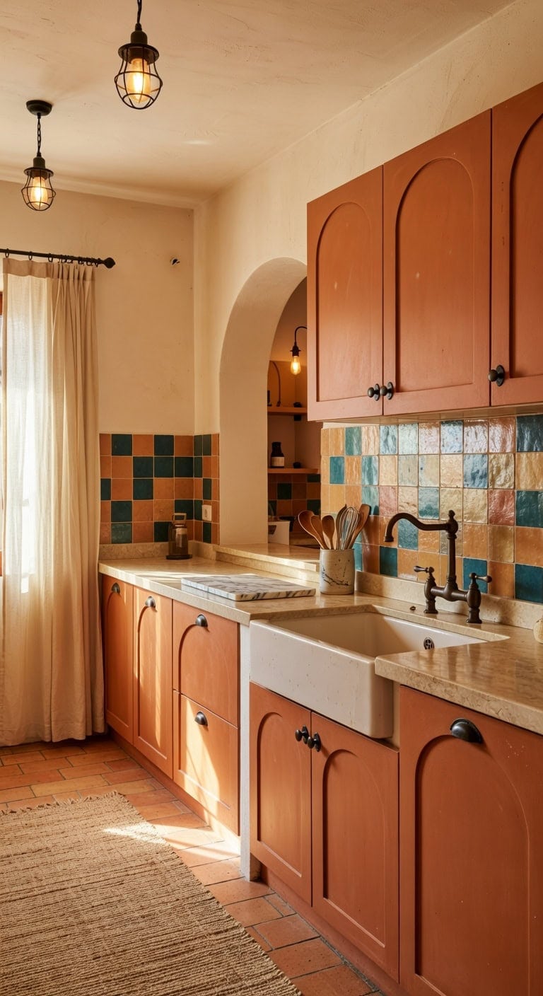 mediterranean terracotta villa aesthetic