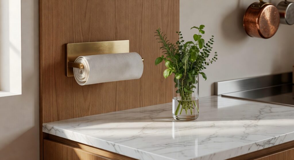 5 Minimalist Brass Paper Towel Holders for 2026