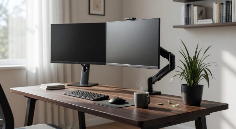 monitor arm desk mount recommendations