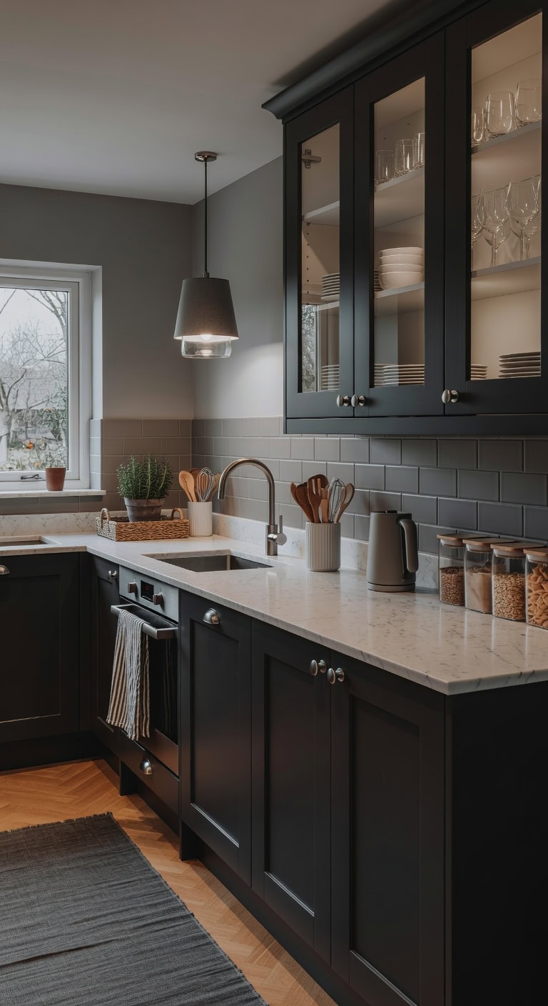 moody elegance with layered depth