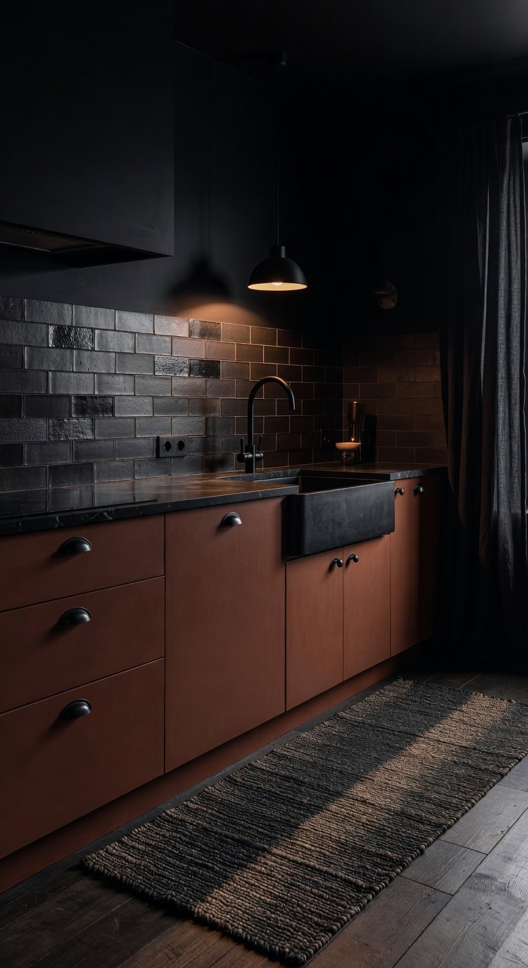 moody textured rich collected