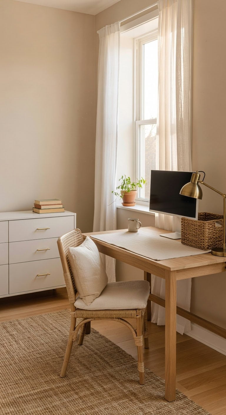 natural light driven workspace
