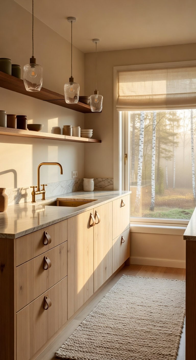 natural wood kitchen cabinet ideas