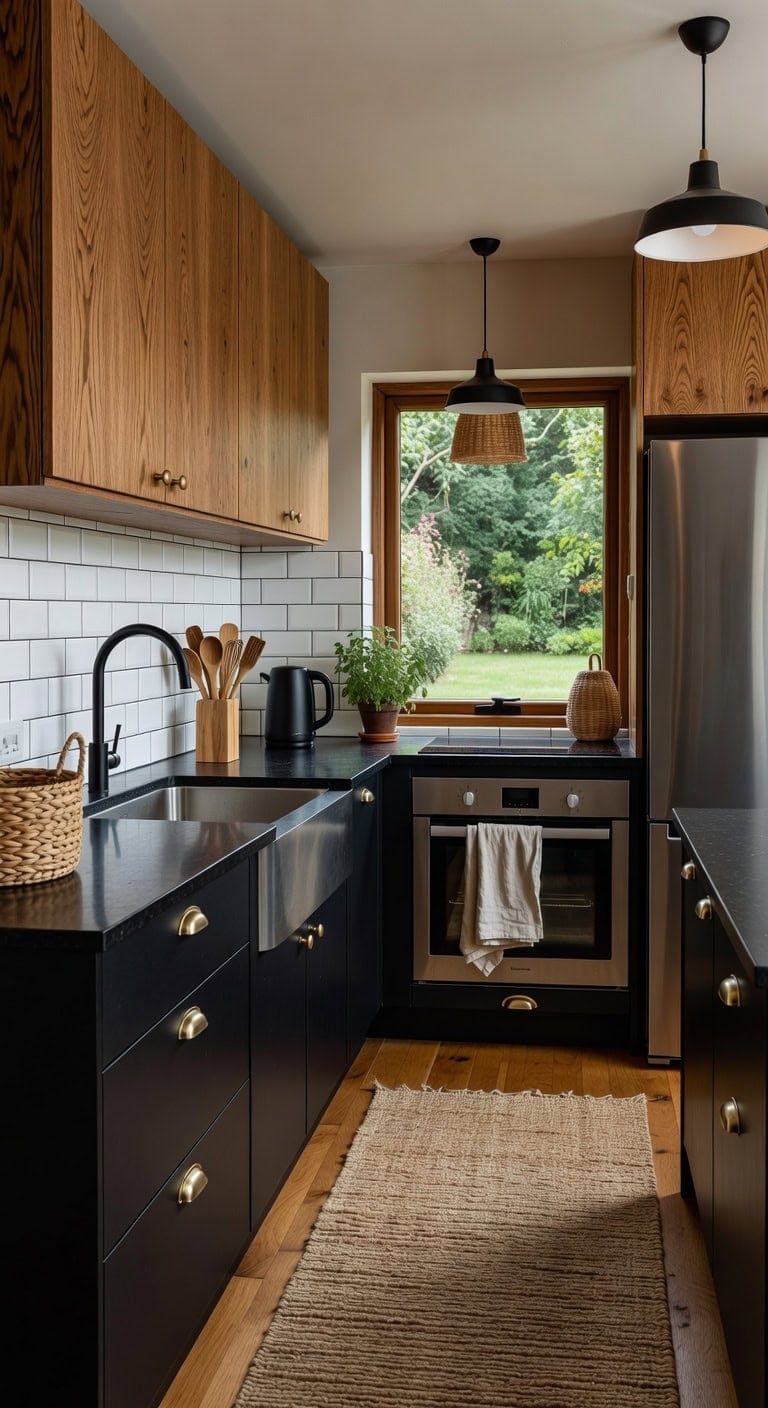 organic meets industrial minimalist harmony