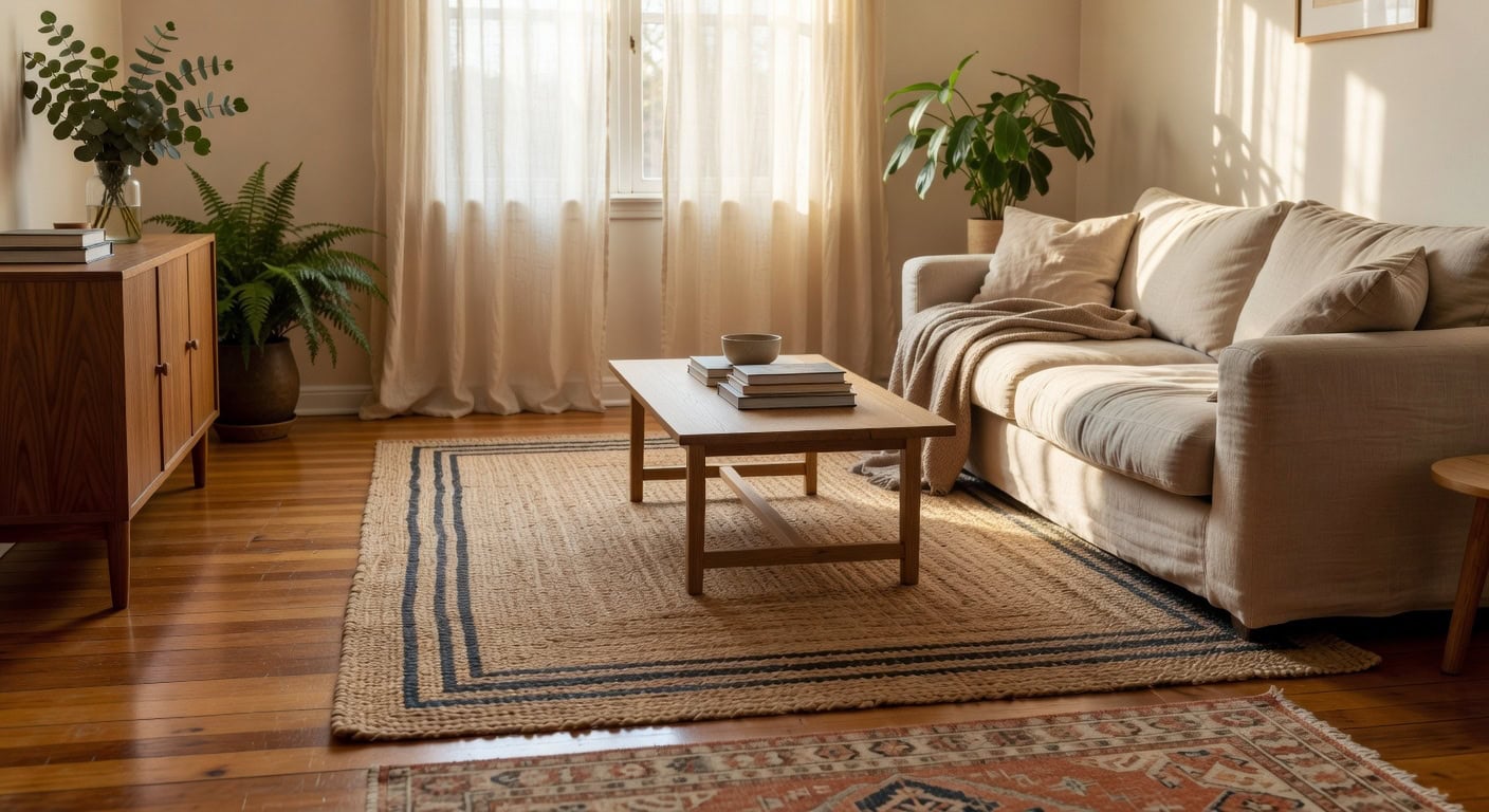 organic textured navy stain resistant